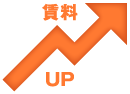 賃料UP
