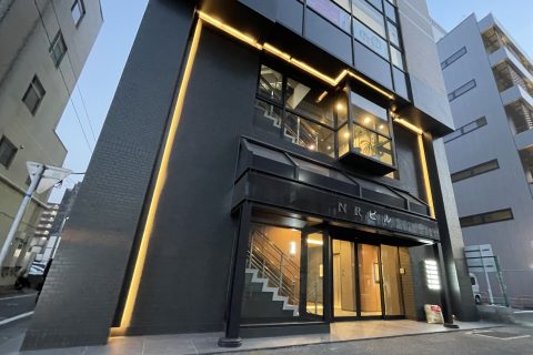 福岡市博多　オフィスビル　外観リノベーション　外観